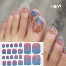 Toenail Sticker Mask Craft Summer (Option: H007)