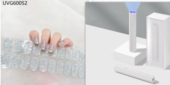 Blush Nail Stickers Uv Semi-baked Gel (Option: Set50)