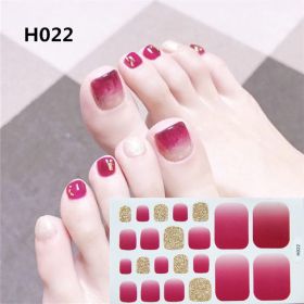 Toenail Sticker Mask Craft Summer (Option: H022)