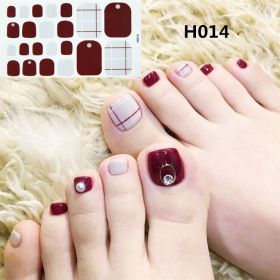Toenail Sticker Mask Craft Summer (Option: H014)