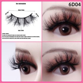 5 Pairs Of Thick False Eyelashes (Option: Style04)