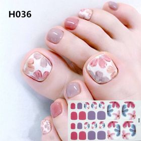 Toenail Sticker Mask Craft Summer (Option: H036)
