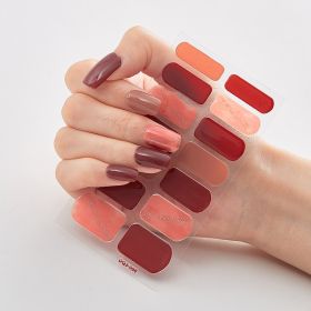 Laser Nail Polish Film Fashion Nail Stickers (Option: Envelope Bag Packaging-DQ3 066)