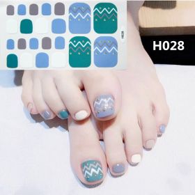 Toenail Sticker Mask Craft Summer (Option: H028)