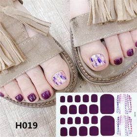 Toenail Sticker Mask Craft Summer (Option: H019)