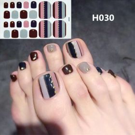 Toenail Sticker Mask Craft Summer (Option: H030)