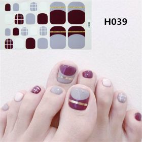 Toenail Sticker Mask Craft Summer (Option: H039)