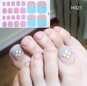 Toenail Sticker Mask Craft Summer (Option: H021)
