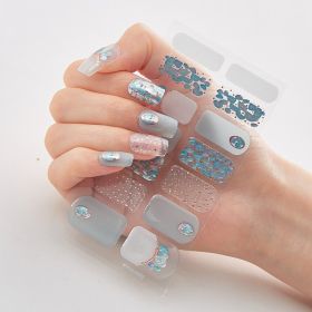 Laser Nail Polish Film Fashion Nail Stickers (Option: Envelope Bag Packaging-DQ3 049)