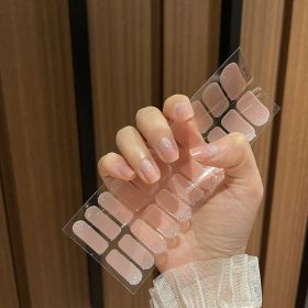 Creative Simple Nail Sticker Full Stickers (Option: Bare Clip Pack-SS067)