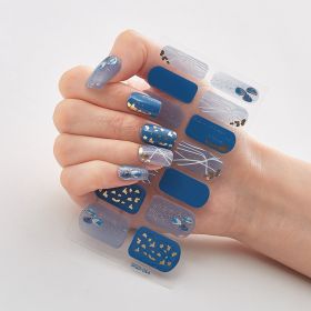 Laser Nail Polish Film Fashion Nail Stickers (Option: Envelope Bag Packaging-DQ3 064)