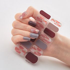 Laser Nail Polish Film Fashion Nail Stickers (Option: Envelope Bag Packaging-DQ3 045)