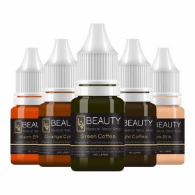 Tattoo Embroidery Eyebrow Tattoo Plant Concentrated Milky Permanent Makeup Pigment (Option: Light Coffee)