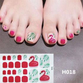 Toenail Sticker Mask Craft Summer (Option: H018)