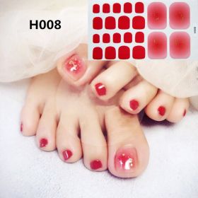 Toenail Sticker Mask Craft Summer (Option: H008)