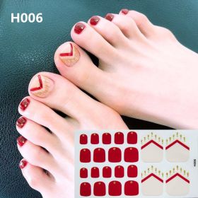 Toenail Sticker Mask Craft Summer (Option: H006)