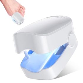 Portable Bag Nail Color Changing Laser Light (Option: Pure White-1PCS)
