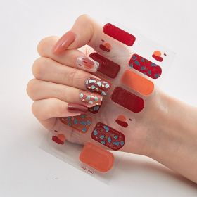 Laser Nail Polish Film Fashion Nail Stickers (Option: Envelope Bag Packaging-DQ3 046)