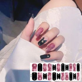 Creative Simple Nail Sticker Full Stickers (Option: Bare Clip Pack-SS083)