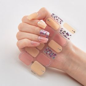 Laser Nail Polish Film Fashion Nail Stickers (Option: Envelope Bag Packaging-DQ3 053)