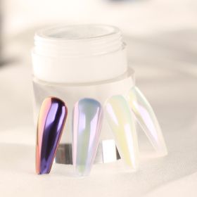 Nail Art Ice Through Aurora Mirror Powder (Option: AN06)
