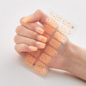 Laser Nail Polish Film Fashion Nail Stickers (Option: Envelope Bag Packaging-DQ3 070)