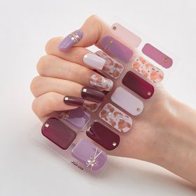 Laser Nail Polish Film Fashion Nail Stickers (Option: Envelope Bag Packaging-DQ3 059)