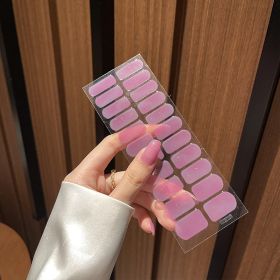 Creative Simple Nail Sticker Full Stickers (Option: Bare Clip Pack-SS077)