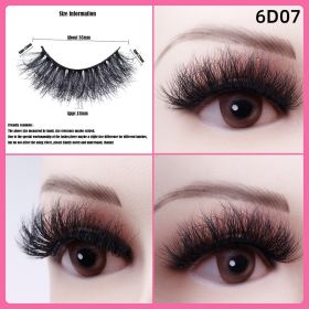 5 Pairs Of Thick False Eyelashes (Option: Style07)