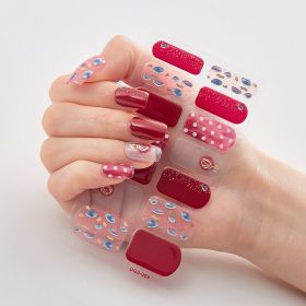Bronzing Laser Nail Polish Film Fashion Nail Stickers (Option: Envelope Bag Packaging-DQ3 069)