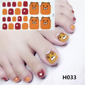 Toenail Sticker Mask Craft Summer (Option: H033)