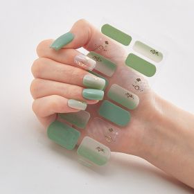 Laser Nail Polish Film Fashion Nail Stickers (Option: Envelope Bag Packaging-DQ3 056)