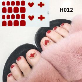 Toenail Sticker Mask Craft Summer (Option: H012)