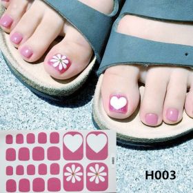 Toenail Sticker Mask Craft Summer (Option: H003)