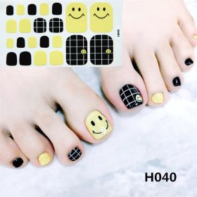 Toenail Sticker Mask Craft Summer (Option: H040)
