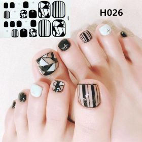 Toenail Sticker Mask Craft Summer (Option: H026)